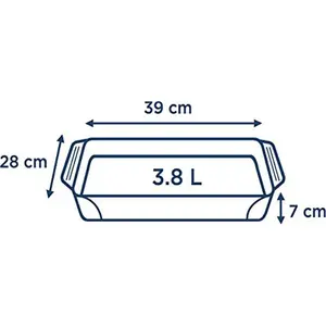 8023510 Set Of 3 Borosilicate Glass Oven Plates – Extreme Resistance