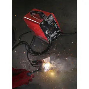 High-Performance 100A Compact MIG Welder for Gasless Welding with Non-Live Torch and Accessories