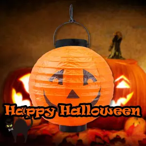 Halloween Paper Lantern Halloween Party, Trick or Treat 20cm Pumpkin