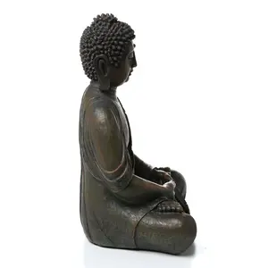 Nixon Buddhas Weather Resistant Stone Garden Statue