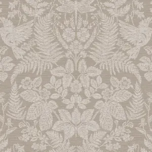 Holden Décor Beige Woodland Blown Wallpaper