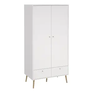 Cumbria Wardrobe with 2 Doors + 2 Drawers