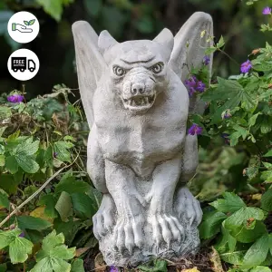 Large Winged Gargoyle Garden Statue