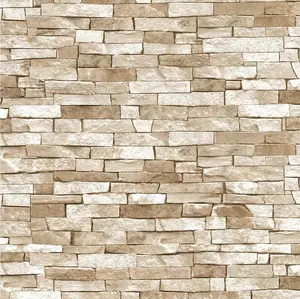 Erismann Brick Effect Beige Wallpaper