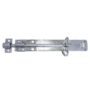 10" Bright Zinc Plated Brenton Bolt Door Gate Lock