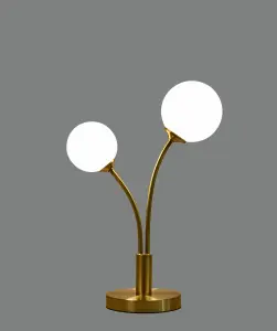 Lighting123 Hoxton Table Lamp G9 Bulbs for Living Room Bedroom Office