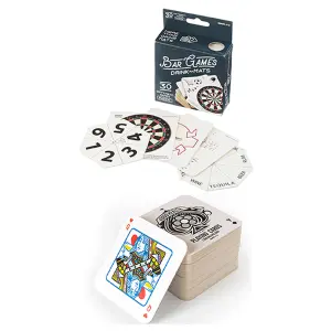 Suck UK Bar Games Mats & Playing Card Drink Mats