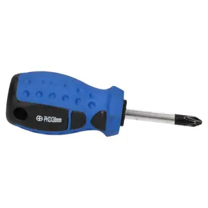 PH2 x 38mm Phillips Cross Headed Screwdriver with Magnetic Tip Rubber Handle