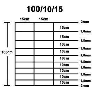 Berkfield Garden Fence Galvanised Steel 50x1 m Silver