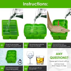 Oliver's Kitchen - Sphere and Cube Ice Cube Tray Set