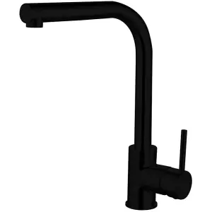 Aquarius TrueCook Series 3 Black Single Lever Kitchen Mixer Tap AQTK003K