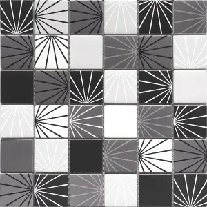 Lily Mosaic Tile - House of Mosaics