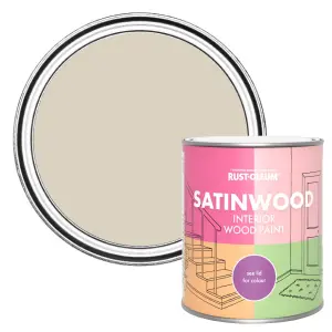 Rust-Oleum Hessian Satinwood Interior Paint 750ml