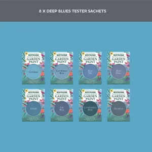 Rust-Oleum Blue Matt Garden Paint Tester Samples - 10ml