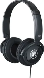 Yamaha HPH-100 Headphones, Quality Sound And Deep Bass, Over The Ear, Wired Musicians Headphones, In Black