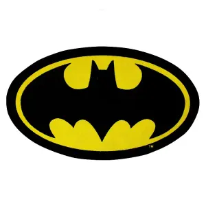 Batman Iconic Logo Shaped Floor Rug