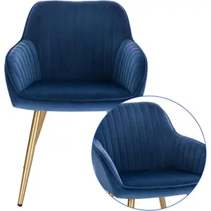 Pelham Upholstered Chair Blue