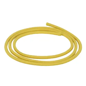 25 metres Bungee Cord, 4mm Wide Stretchy Strap Round Elastic String, Yellow