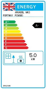 Portway Arundel Multi Fuel / Wood Burning Stove - Stove Supermarket