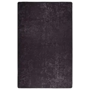 Berkfield Rug Washable 80x150 cm Anthracite Anti Slip