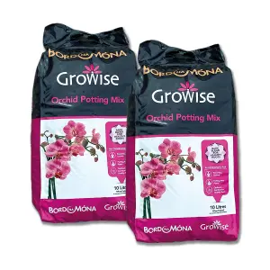 2 x 10L Pack Bord na Mona Orchid Potting Mix Healthy Protected Roots Gardening Growth