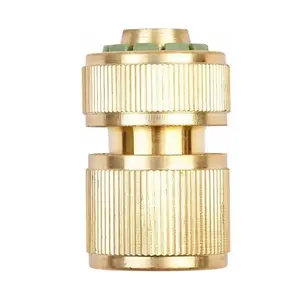 Ferro Hose To Quick Connection Fitting Brass Quickfit Connect Hosepipe 1/2" Diameter