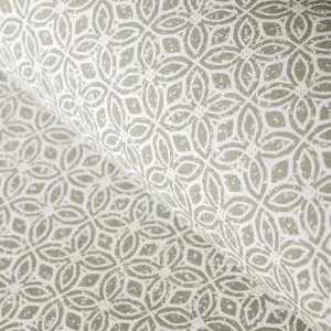 Galerie Azulejo Beige Sintra Distressed Geometric Design Wallpaper Roll