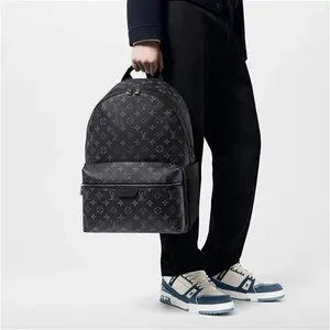 Louis Vuitton® - Discovery MM Backpack - Monogram Canvas - Eclipse - Men - Luxury