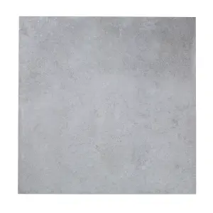 Colours Kontainer Medium grey Matt Flat Concrete effect Porcelain Wall & floor Tile Sample