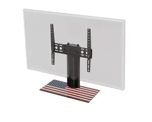 AVF Universal Table Top TV Stand with Bracket, for TVs up to 55" - Stars & Stripes