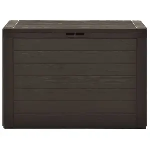 Berkfield Garden Storage Box Brown 78x44x55 cm