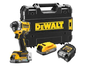 DEWALT DCF860E2T 18v Impact driver 1/4" hex drive