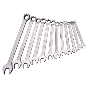 Draper Long Metric Combination Spanner Set (12 Piece) 03090