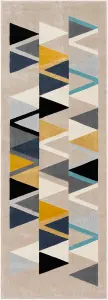 DELANEY Modern Skandi Runner Rug 80 x 220 cm