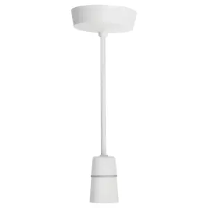 BG White E27 Light pendant set