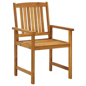 Berkfield Garden Chairs 8 pcs Solid Acacia Wood