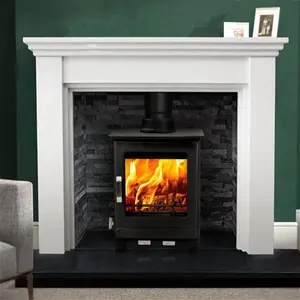 Mazona Ripley 5Kw Multifuel Woodburning Stove, Freestanding, Eco Design Approved, Defra Approved