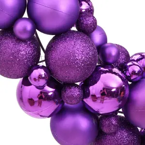 Plastic Wall Decor Purple