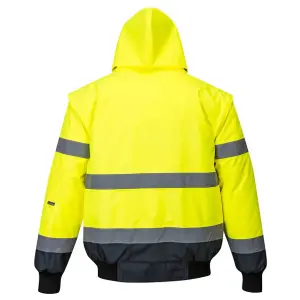 Portwest Hi-Vis Contrast Bomber Jacket