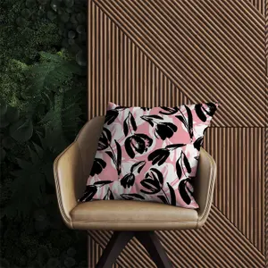 Nature Flat Spring Flower Outdoor Cushion 60cm x 60cm