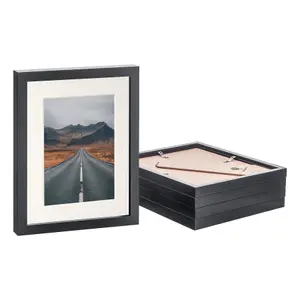 Photo Frames with 5" x 7" Mount - 8" x 10" - Ivory Mount - Pack of 5