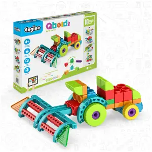 Engino Qboidz Farm Tractor Construction Kit - 10 Bonus Models