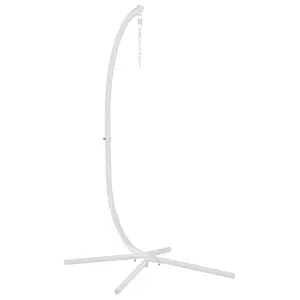 Hanging Chair with Stand ARCO Fabric White