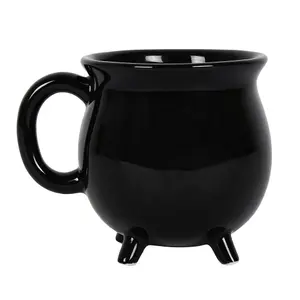 Something Different Cauldron Mug Black (10cm x 10cm x 10cm)