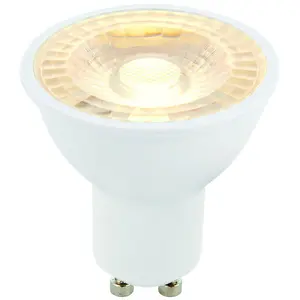 6W LED GU10 Light Bulb Warm White 3000K 420 Lumen Outdoor & Bathroom Spare Lamp