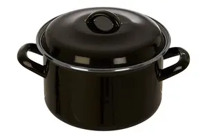 Essentials by Premier Porter Small Black Casserole Dish