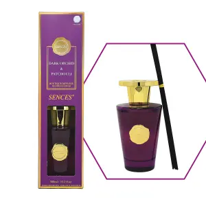 Reed Diffuser 300ml Sences Dark Orchid & Patchouli Air Freshener Aroma Fragrance