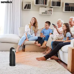 Senelux Mini Heater with Adjustable Thermostat