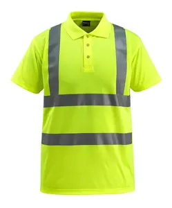 Mascot Safe Light Bowen Polo Shirt (Hi-Vis Yellow)  (XXXX Large)