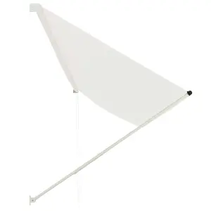 Berkfield Retractable Awning 400x150 cm Cream